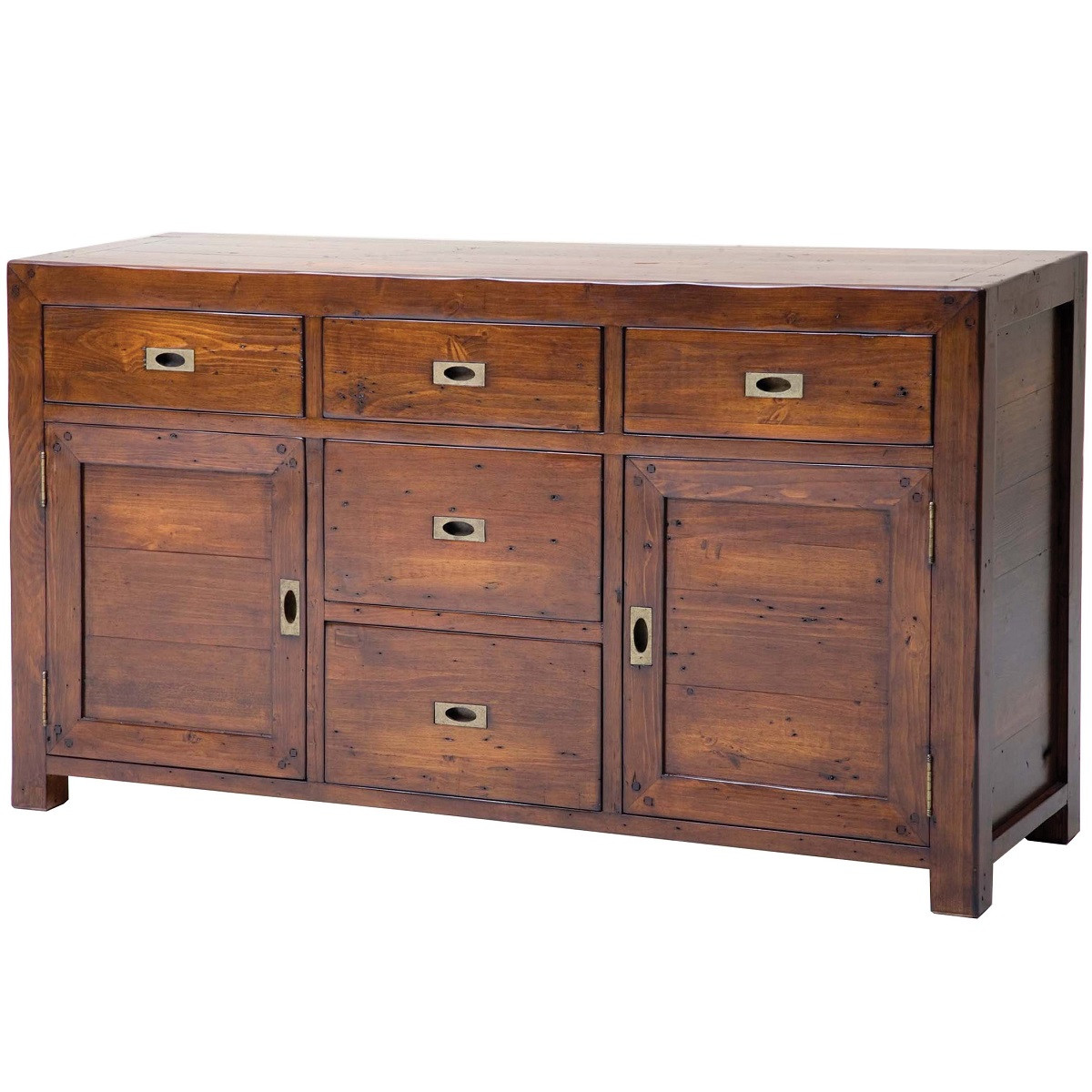 Parsons Reclaimed Wood Sideboard Buffet Cabinets 61 ...