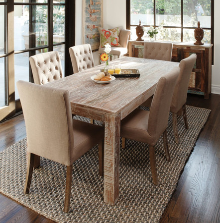 Hampton Teak Wood Farmhouse Dining Room Table 60\ Hampton Teak Wood Farmhouse Dining Room Table 60\