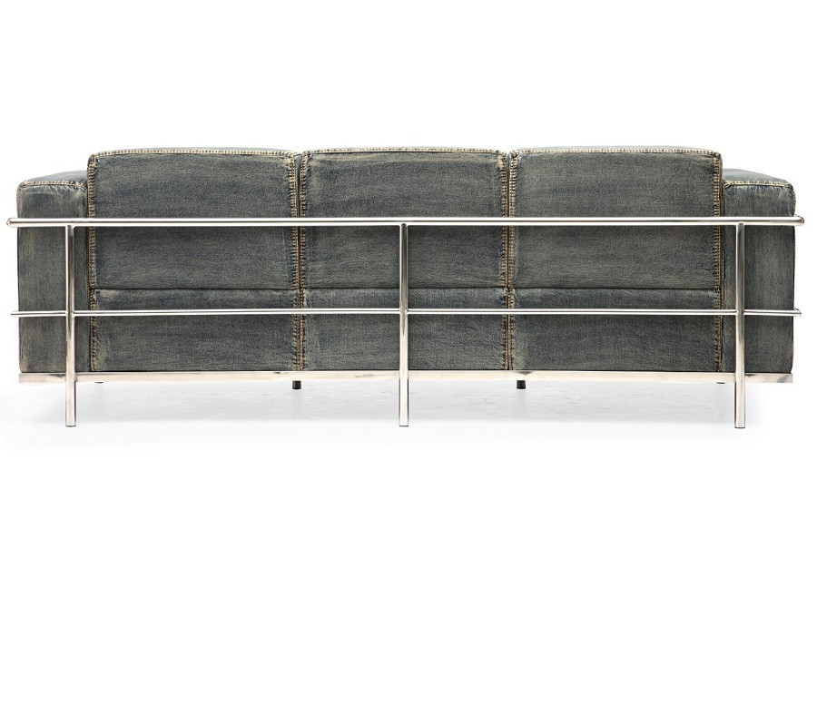 colins blue denim sofa | zin home colins blue denim sofa | zin home