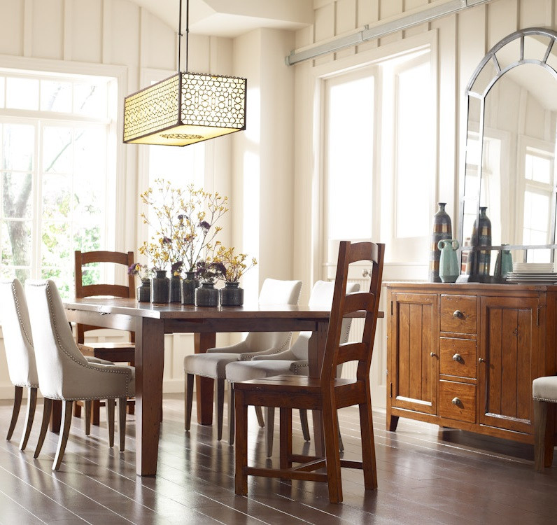 coastal reclaimed wood extending dining table 96" | zin home coastal reclaimed wood extending dining table 96" | zin home