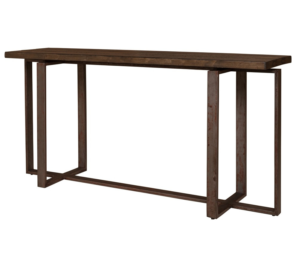 wrought iron console tables