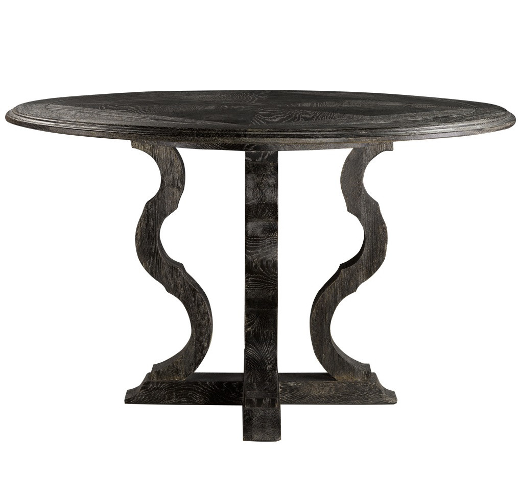 Black Round Pedestal Dining Table french antique black round pedestal dining table 50" | zin home Black Round Pedestal Dining Table french antique black round pedestal dining table 50" | zin home