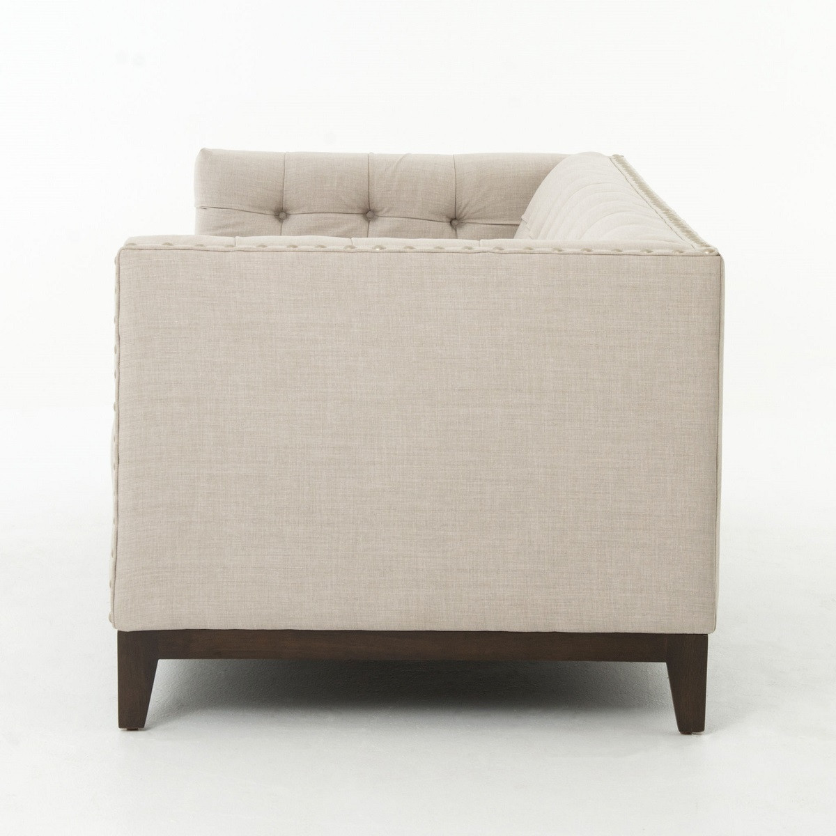 Greenwich Modern Tufted Linen Nailhead Sofa Zin Home - Atelier Greenwich Linen Sofa greenwich modern tufted linen nailhead sofa zin home - atelier greenwich linen sofa