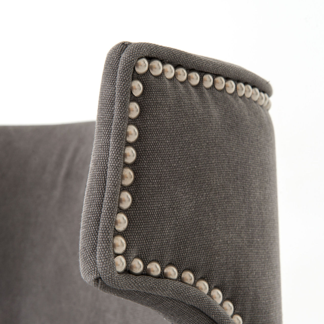 Task Dark Gray Upholstered Nailhead Wing Counter Stool ... (1280 x 1280 Pixel)