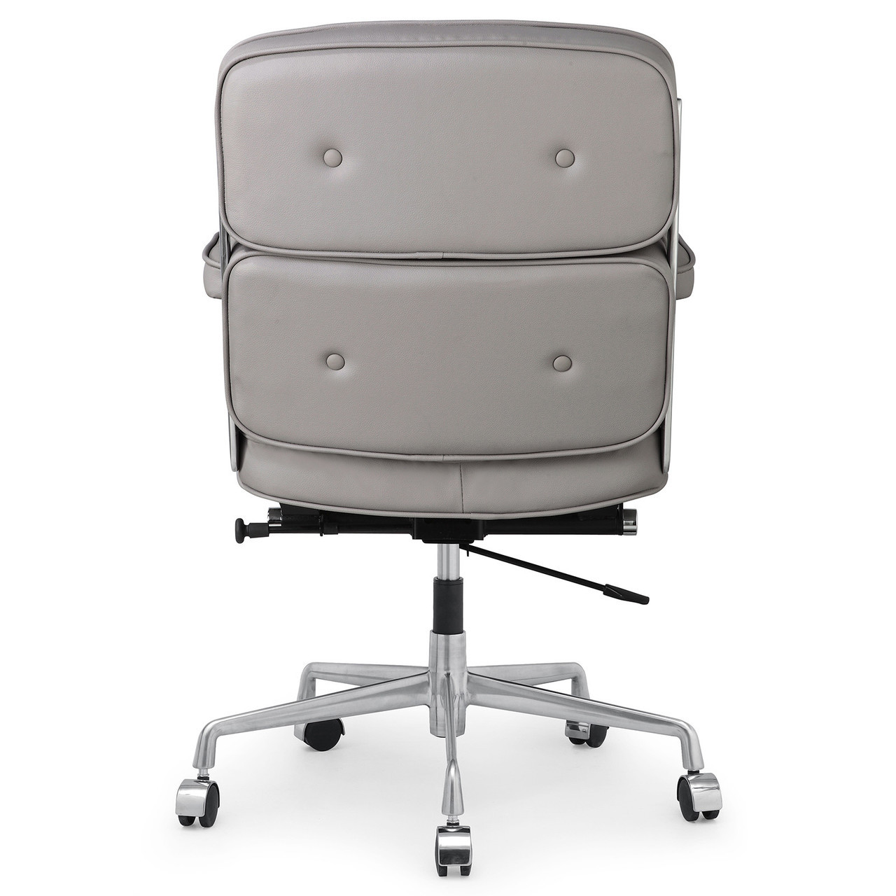Grey Italian Leather M340 Executive Office Chair | Zin Home