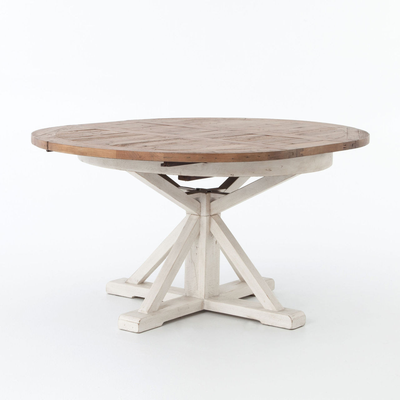 Expandable Round Pedestal Dining Table cintra white expandable round dining table 63" | zin home Expandable Round Pedestal Dining Table cintra white expandable round dining table 63" | zin home