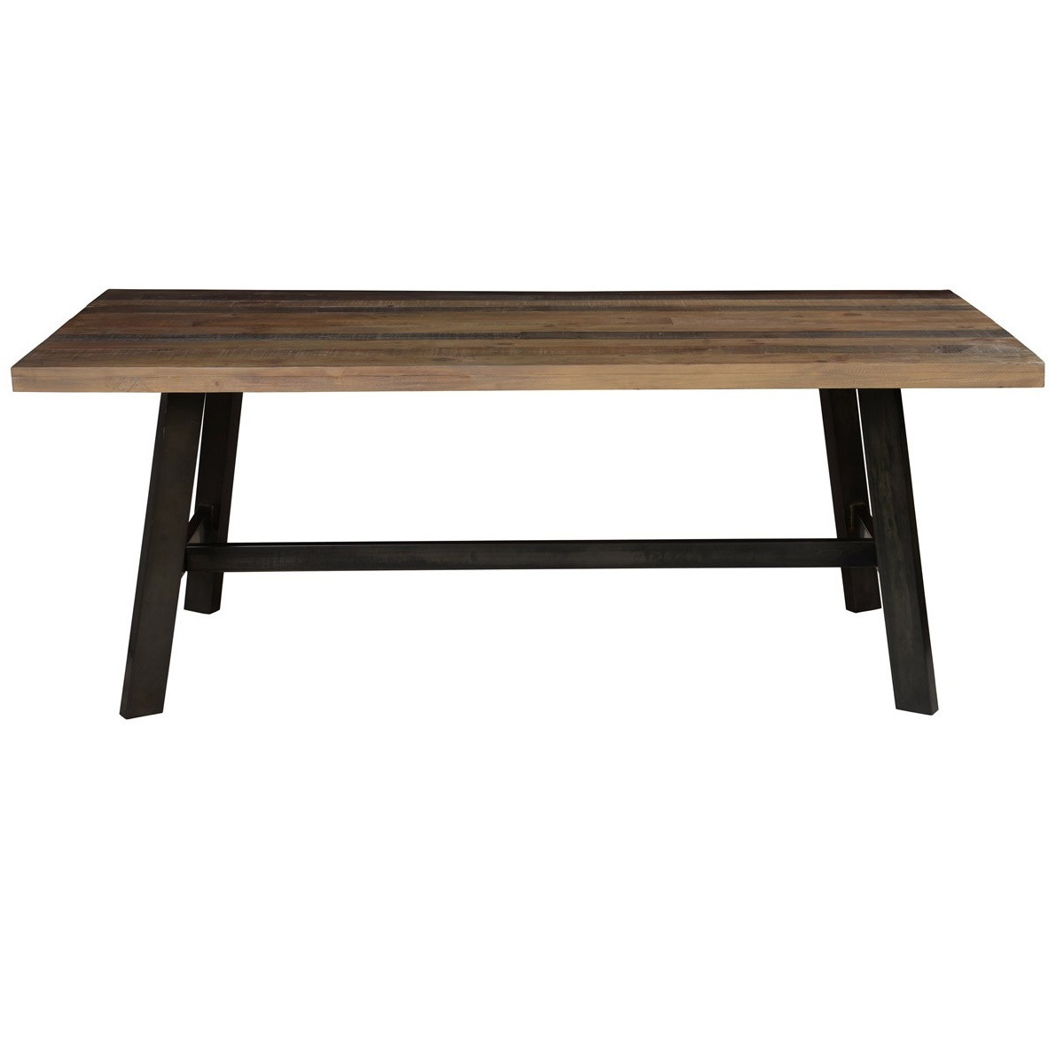Farmhouse Rustic Reclaimed Wood Dining Table 79" | Zin Home