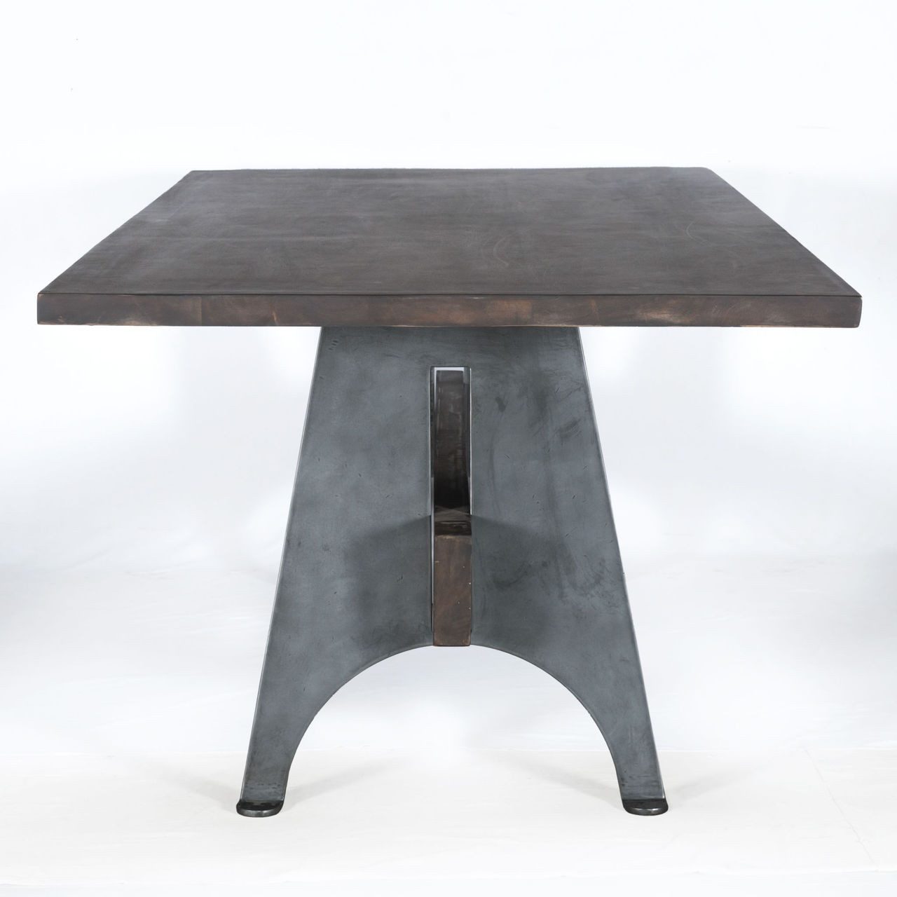 Industrial Mango Wood + Metal Dining Table | Zin Home