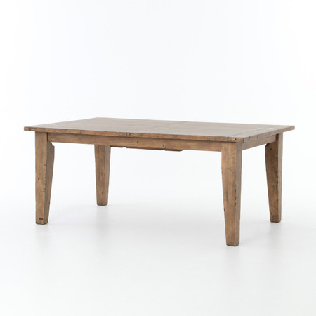 Coastal Beach Coastal Beach Reclaimed Wood Extending Dining Table 96