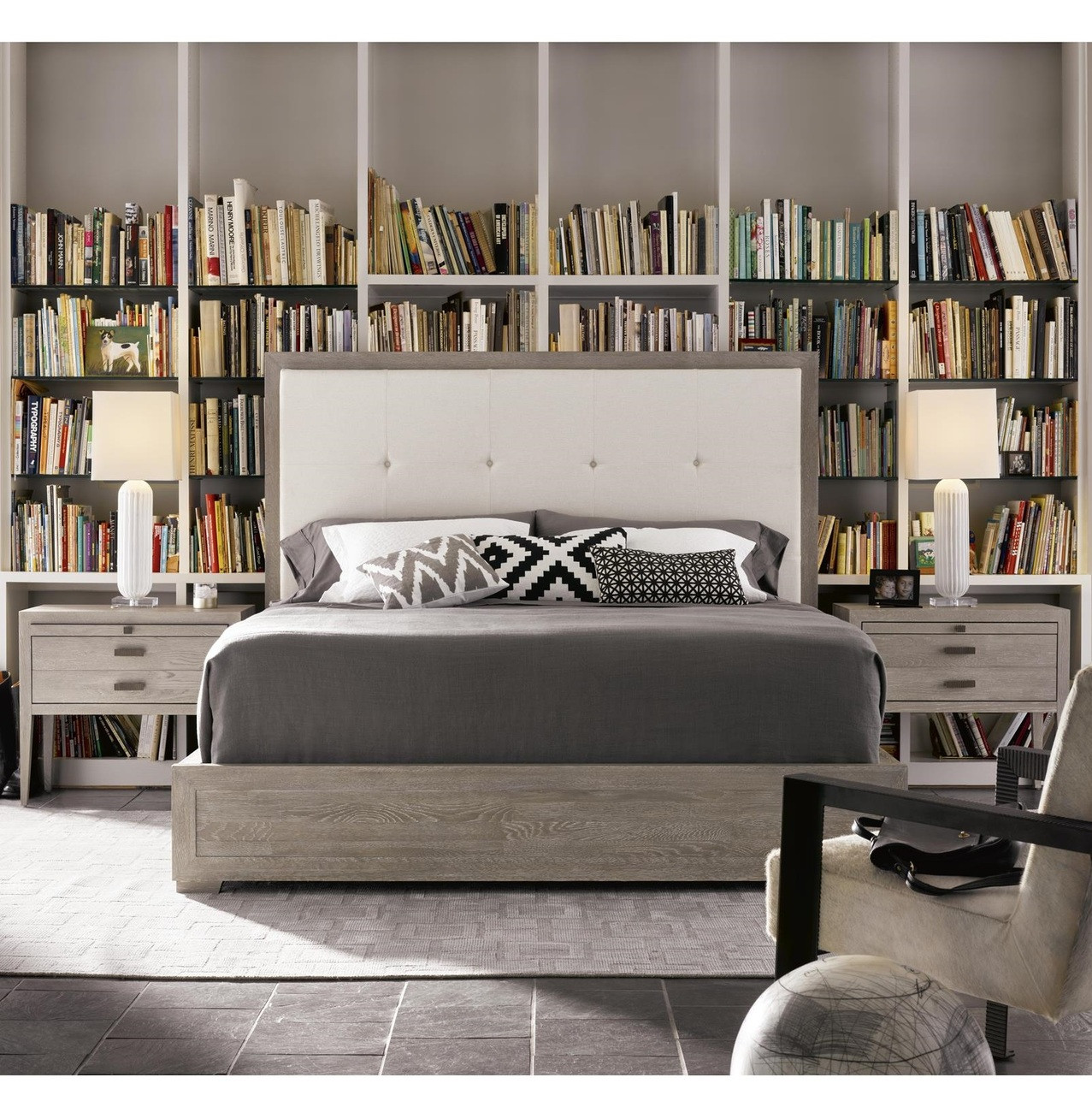 Nolan Modern Grey Oak Tufted Headboard California King Platform - Nolan Modern Grey Oak Tufted Headboard Cal King Platform Bed nolan modern grey oak tufted headboard california king platform - nolan modern grey oak tufted headboard cal king platform bed