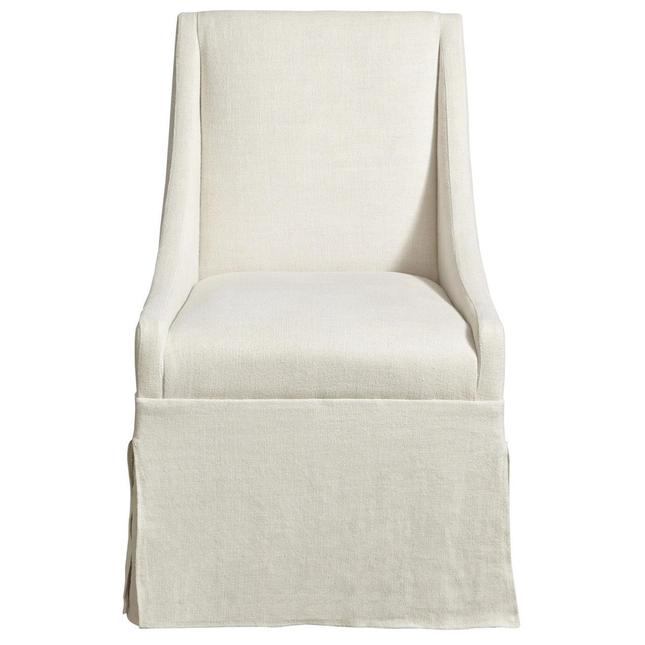 Townsend Belgian Linen Upholstered Skirted Dining Chair Zin Home townsend-belgian-linen-upholstered-skirted-dining-chair-zin-home