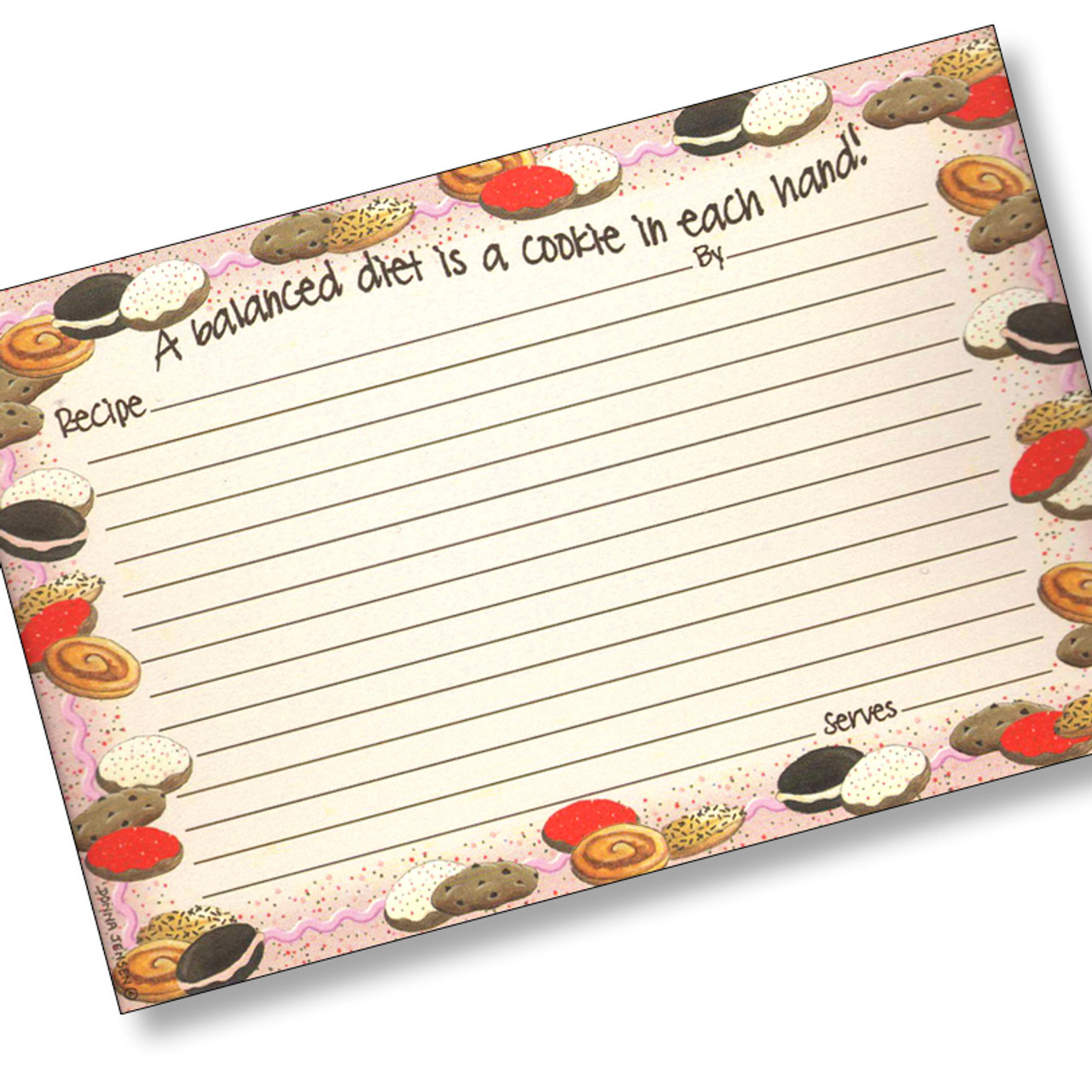 beautiful-4x6-recipe-card-earth-friendly-made-in-usa-cookies-crumbles-4x6