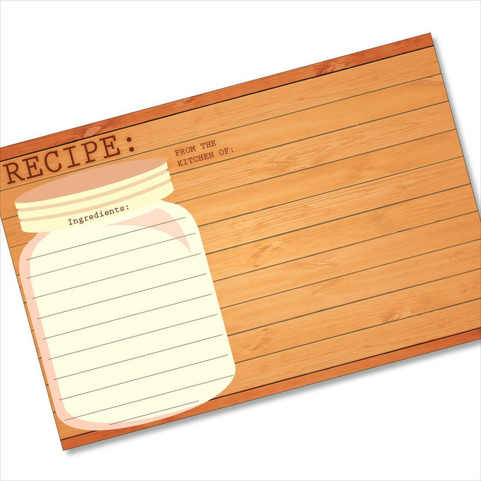 4x6 index card recipe cards set woodwork jar brown 4x6 index cards 4x6 index card recipe cards set woodwork jar brown 4x6 index cards
