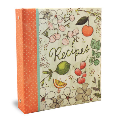sophisticated 4x6 peach recipe card binder cookbook album 4x6 recipe card binder