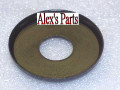Valve Spring Cups,  use with 1.440"-1.470" Springs on Aftermarket Heads, Set of 16