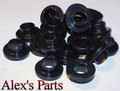 Head Bolt Reducer Bushings, Adapter, Used for Mounting 351W heads onto 289-302 Blocks, 1/2" to 7/16" Head Bolt Bushings
