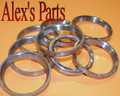 VALVE SEATS, 1.562" x 1.312" x .187", Universal, Buick, Chev, GMC, Ford, Mazda, Pont, Olds, Set of 4 