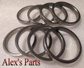 Valve Seat Inserts, 1.937" X 1.687" X .250", Chevy, Ford, Dodge, John Deer, Case, Cadillac intake position, fits many intake valves between 1.840"-1.890", Set of 8