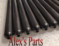 6.350" Pushrods, Hardened, Single Piece, 5/16" X 6.350" X .080" Wall, SBF Oversize length, PR-6.350, Set of 16