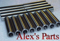 Valve Guides, Cast Iron, .373" X 2.375" X .502", 3/8",  Spiral ID,  Universal, Set of 16, C-9298