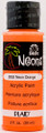 FolkArt ® Neons - Orange, 2 oz.