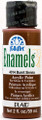 FolkArt ® Enamels™ - Burnt Sienna, 2 oz.