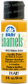 FolkArt ® Enamels™ - Yellow Ochre, 2 oz.