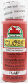 Apple Barrel ® Gloss™ Acrylic - Hot Rod Red, 2 oz.