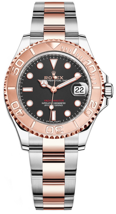 Rolex Yacht-Master Everose 37mm Black 268621