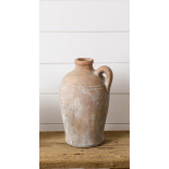 K51GR1779  Tuscan Pot with Handle  12" x 8.5" x 6"  Terra Cotta