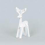4.25x9.5x4.25 wd cutout (REINDEER) wh