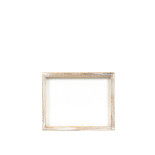 10x8x1.5 wood frame sign with white insert