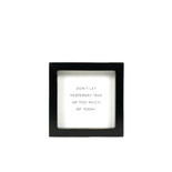 5x5x1.5 wood frame sign (TODAY) wh/bk