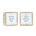 3x3x1.5 rvs wood frame sign (ANYTHING/DAD) multi