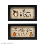 7x4x1.5 rvs wood frame sign (WITCH/SPICE) multi