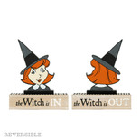 10x12x2.5 rvs wood cutout block (WITCH) multi