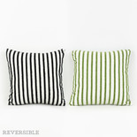 18x18 rvs pillow, ol gn/bk/wh