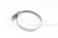 Hose Clamp 40-60mm Stainless 9mm band with rolled edge 7mm hex