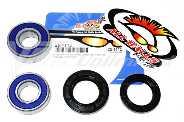 NEW ALL BALLS Rear Wheel Bearing & Seal Kit CR125/250 83-86 CR500 84-86 NEW ALL BALLS Rear Wheel Bearing & Seal Kit CR125/250 83-86 CR500 84-86