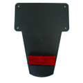 MUDFLAP UNIVERSAL WITH REFLECTOR