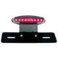 STOP/TAIL LIGHT LED E-MARK WITH BRKT BLK