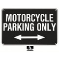 MOTORCYCLE PARKING SIGN 435mm(L) x 300mm(W) (EACH)