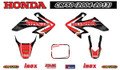 HONDA CRF50 STICKER KIT 04-13 SIZE: 555mm x 355mm