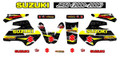SUZUKI JR50 SUZUKI STICKER KIT 2000 - 2009 SIZE: 555mm x 400mm