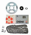 CHOHO CT110 X-RING CHAIN (C428HX) & SPROCKET KIT PRE 99