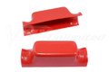 Number Plate Bracket Universal Red