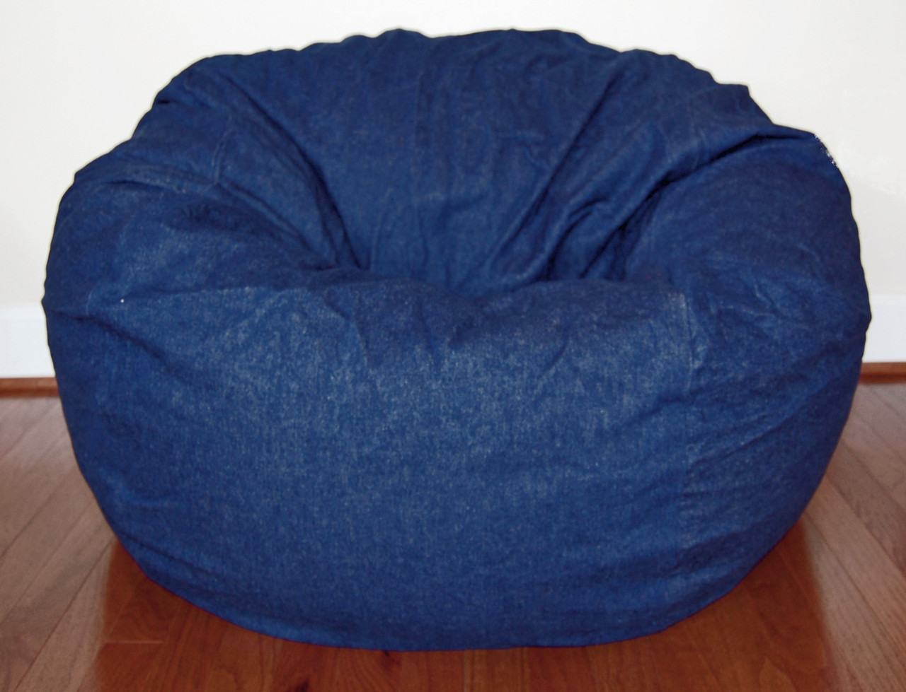 Flash Furniture Oversized Denim Refillable Bean Bag Chair for All Ages -  Walmart.com