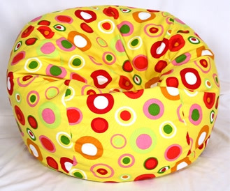 Buy Washable Bubbly Polka Dot Bean Bag Chairs