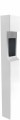 AiPhone TW-20W 2-MODULE MID LEVEL TOWER, WHITE, Part No# TW-20W