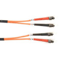 Black Boxwork Services Fiber Patch Cable 10m Mm 62.5 St To St Part# FO625-010M-STST